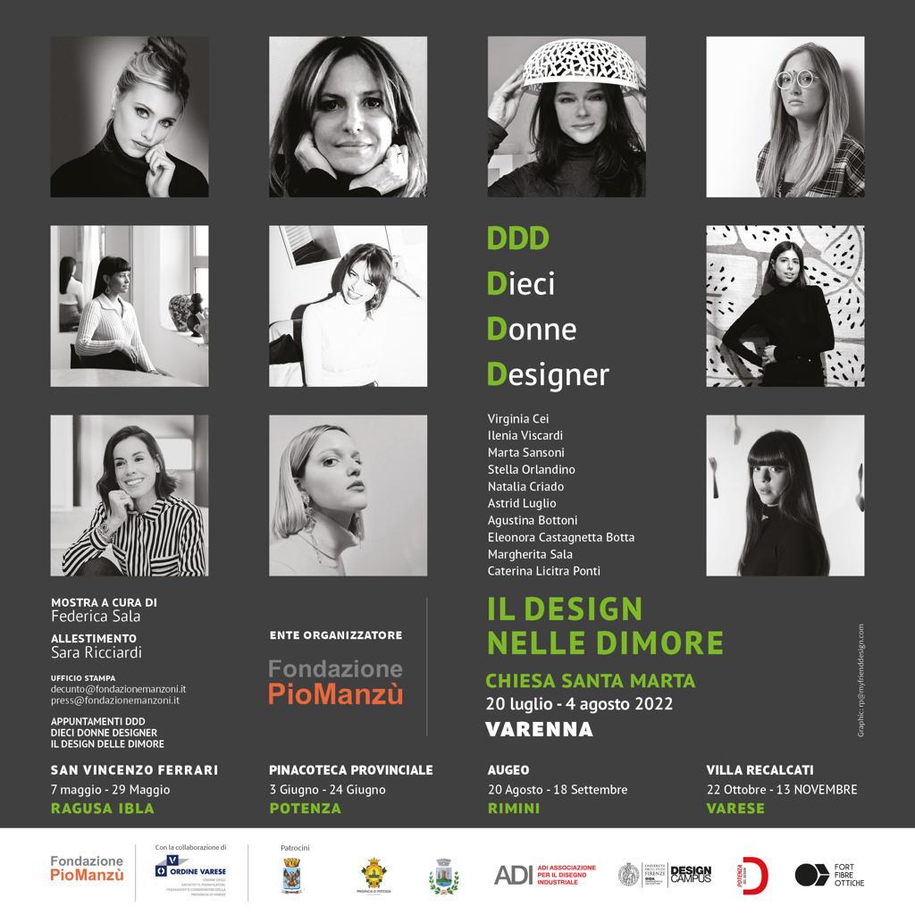 Donne designer nelle dimore storiche d’Italia: Fort sponsor della mostra